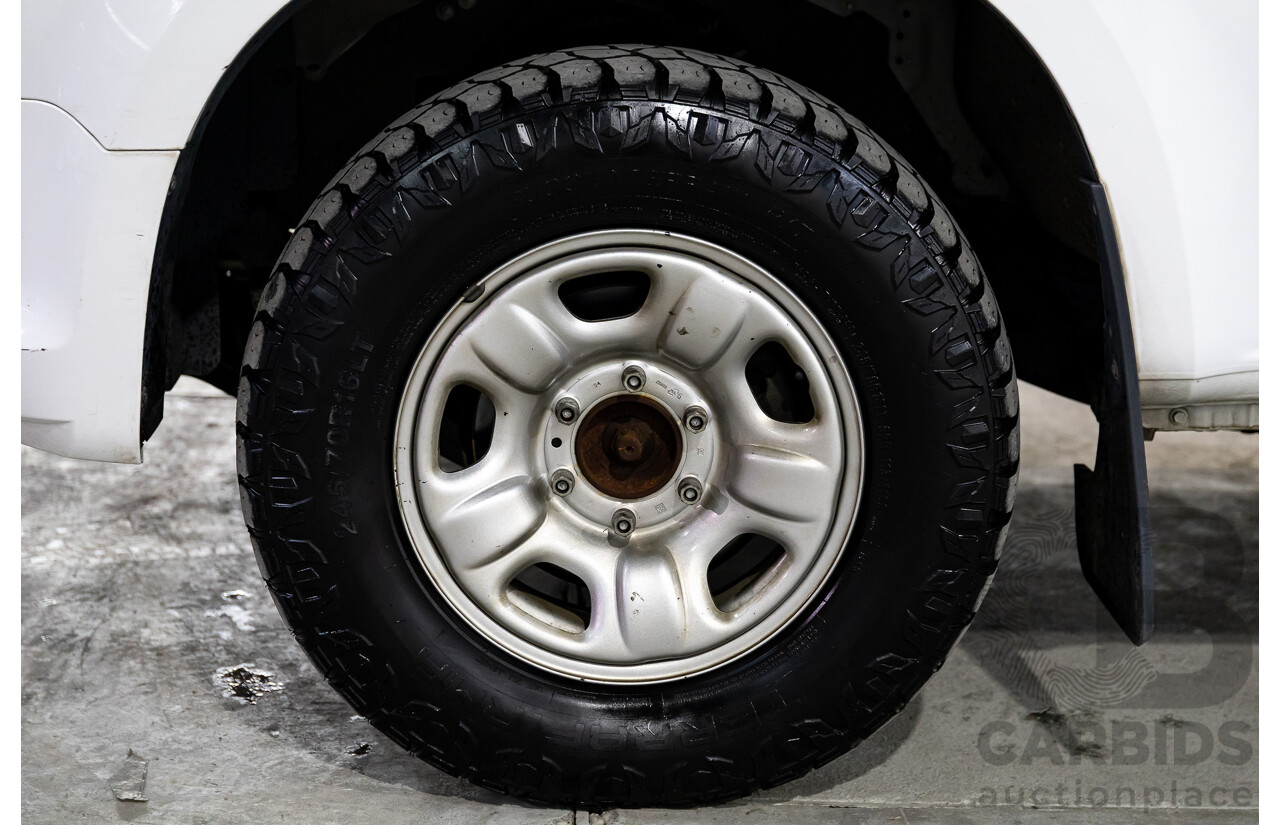 02/2020 Holden Colorado LS (4x4) RG MY20 C/Chas Summit White Turb Diesel 2.8L