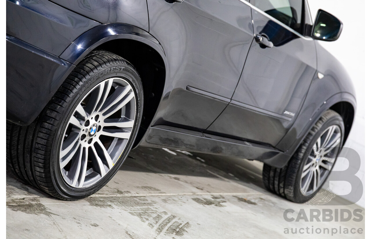 2/2013 BMW X5 Xdrive 30d M Sport E70 MY12 UPGRADE 4d Wagon Carbon Black Metallic Turbo Diesel 3.0L
