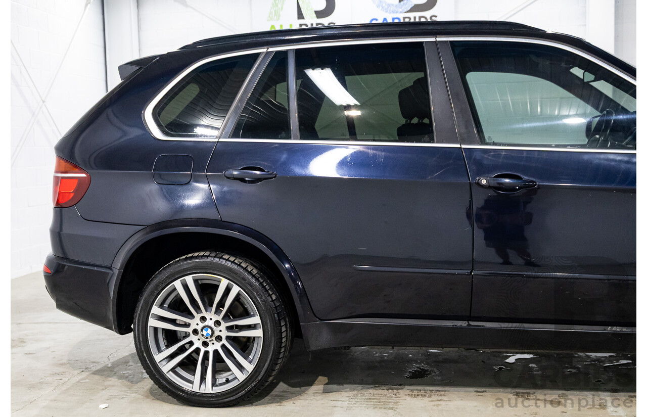 2/2013 BMW X5 Xdrive 30d M Sport E70 MY12 UPGRADE 4d Wagon Carbon Black Metallic Turbo Diesel 3.0L