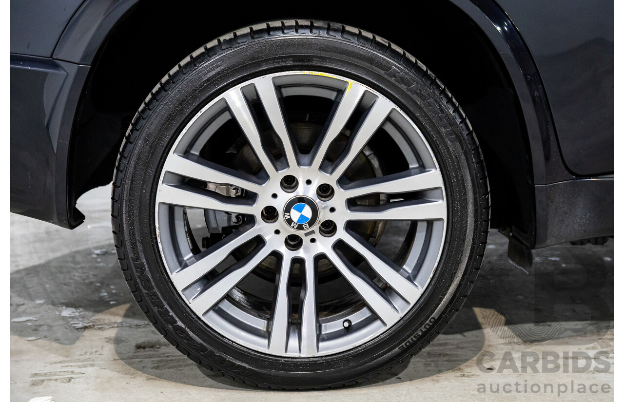 2/2013 BMW X5 Xdrive 30d M Sport E70 MY12 UPGRADE 4d Wagon Carbon Black Metallic Turbo Diesel 3.0L