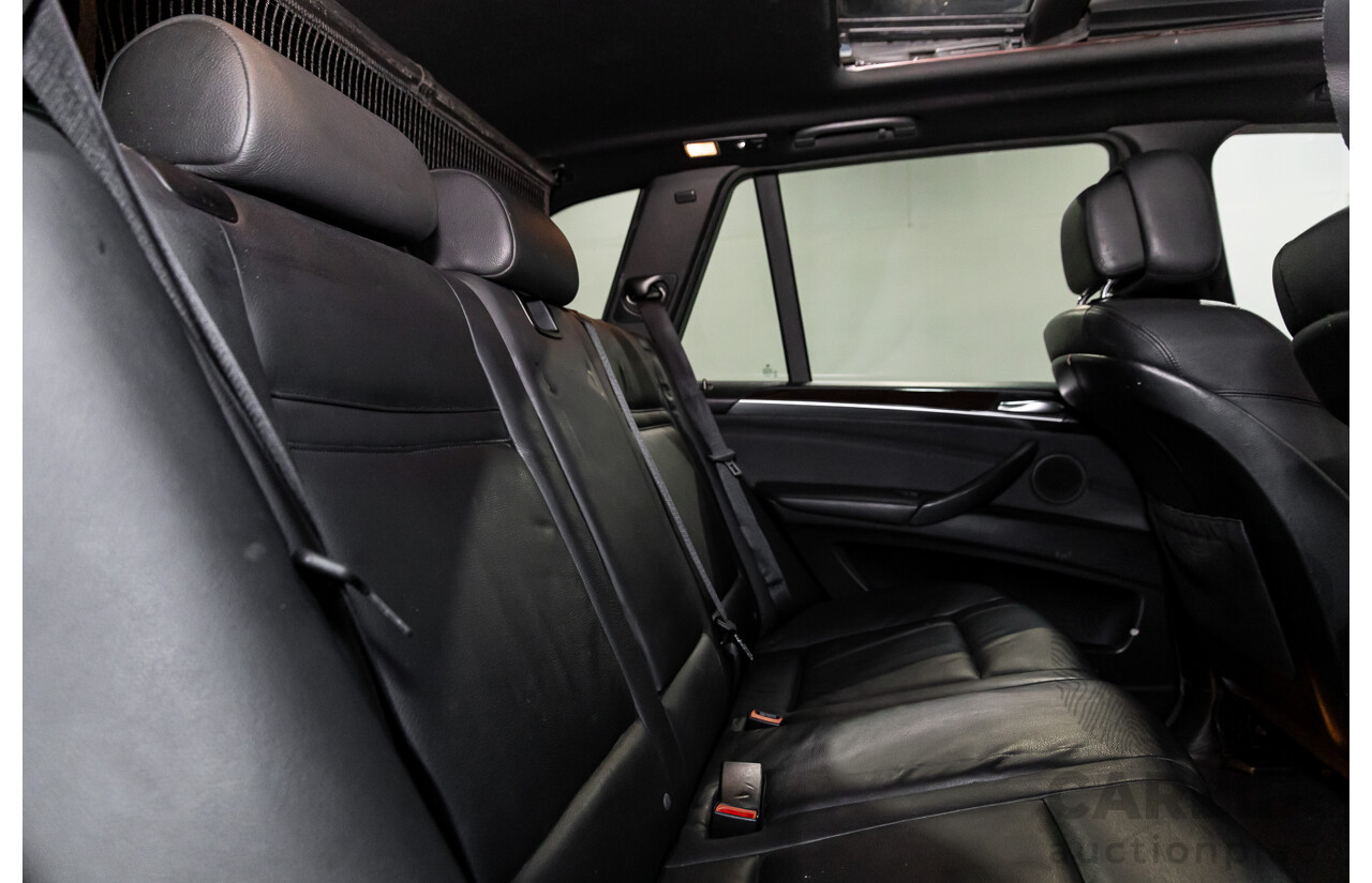 2/2013 BMW X5 Xdrive 30d M Sport E70 MY12 UPGRADE 4d Wagon Carbon Black Metallic Turbo Diesel 3.0L