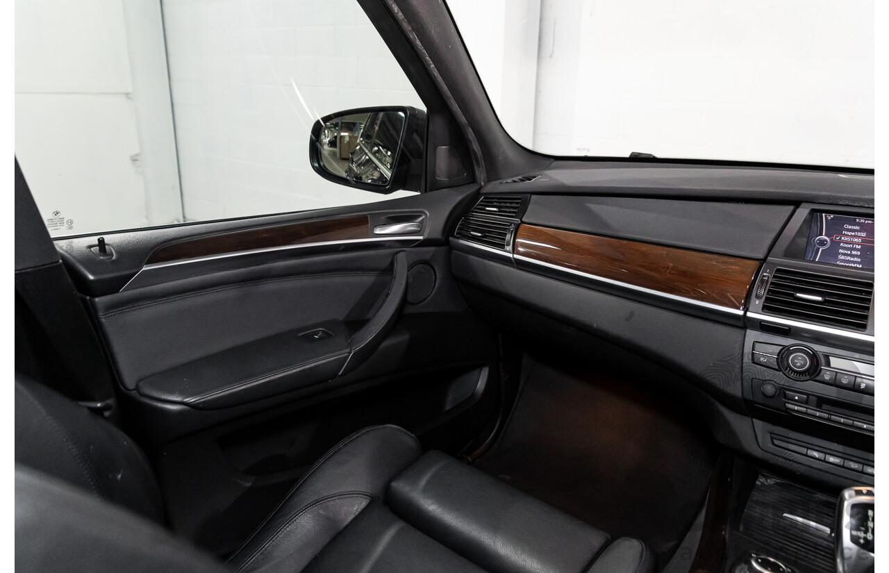2/2013 BMW X5 Xdrive 30d M Sport E70 MY12 UPGRADE 4d Wagon Carbon Black Metallic Turbo Diesel 3.0L