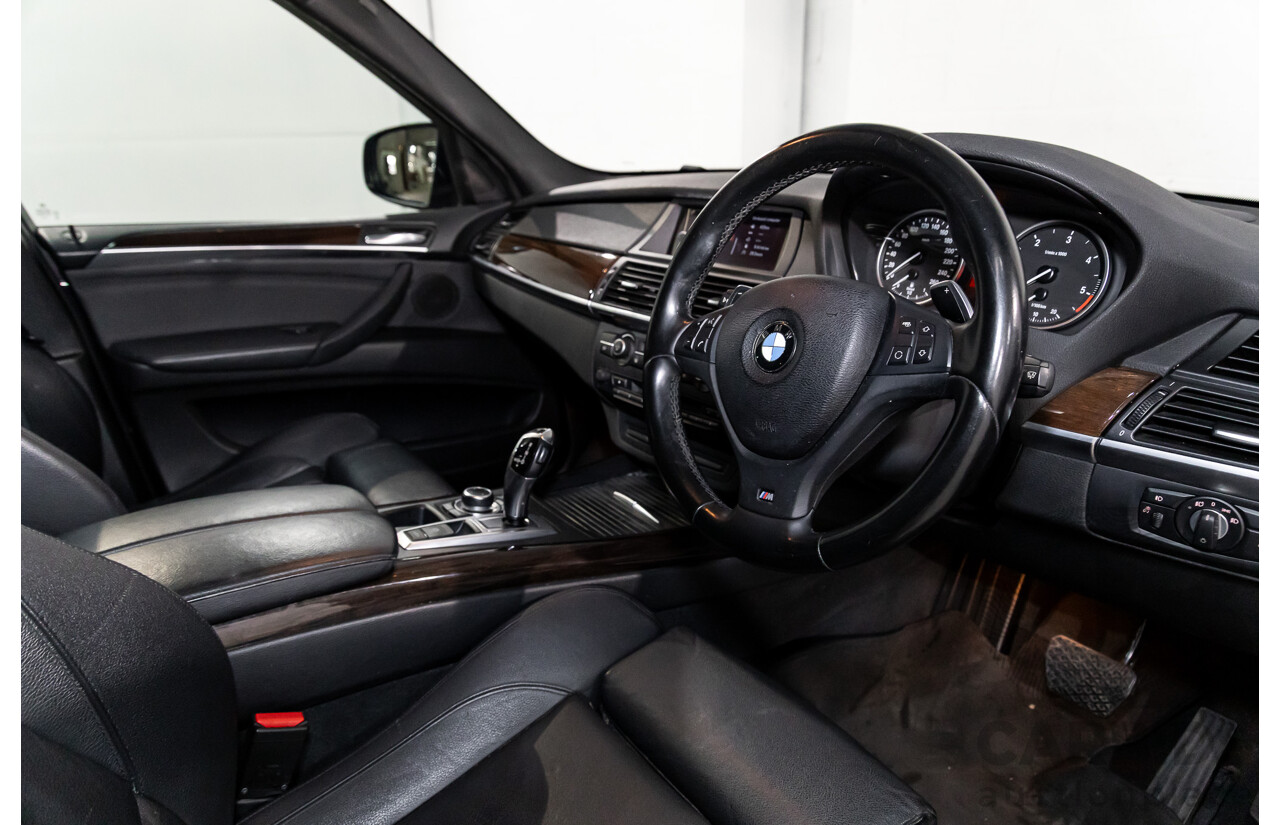 2/2013 BMW X5 Xdrive 30d M Sport E70 MY12 UPGRADE 4d Wagon Carbon Black Metallic Turbo Diesel 3.0L