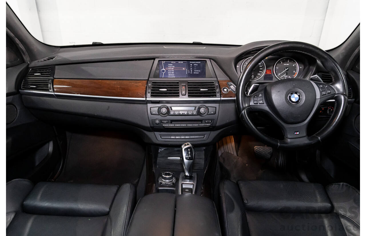 2/2013 BMW X5 Xdrive 30d M Sport E70 MY12 UPGRADE 4d Wagon Carbon Black Metallic Turbo Diesel 3.0L