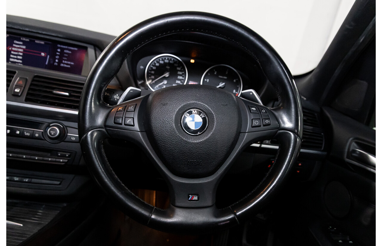 2/2013 BMW X5 Xdrive 30d M Sport E70 MY12 UPGRADE 4d Wagon Carbon Black Metallic Turbo Diesel 3.0L