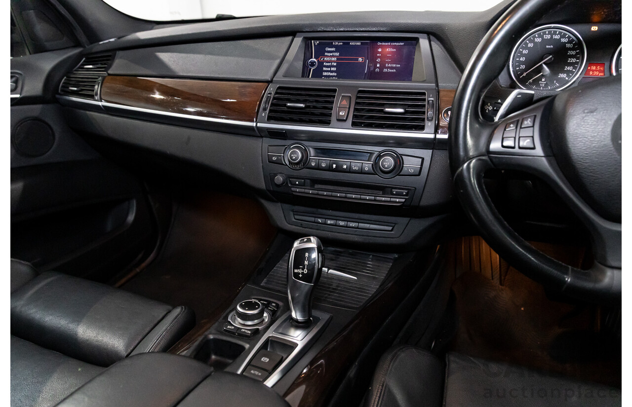 2/2013 BMW X5 Xdrive 30d M Sport E70 MY12 UPGRADE 4d Wagon Carbon Black Metallic Turbo Diesel 3.0L