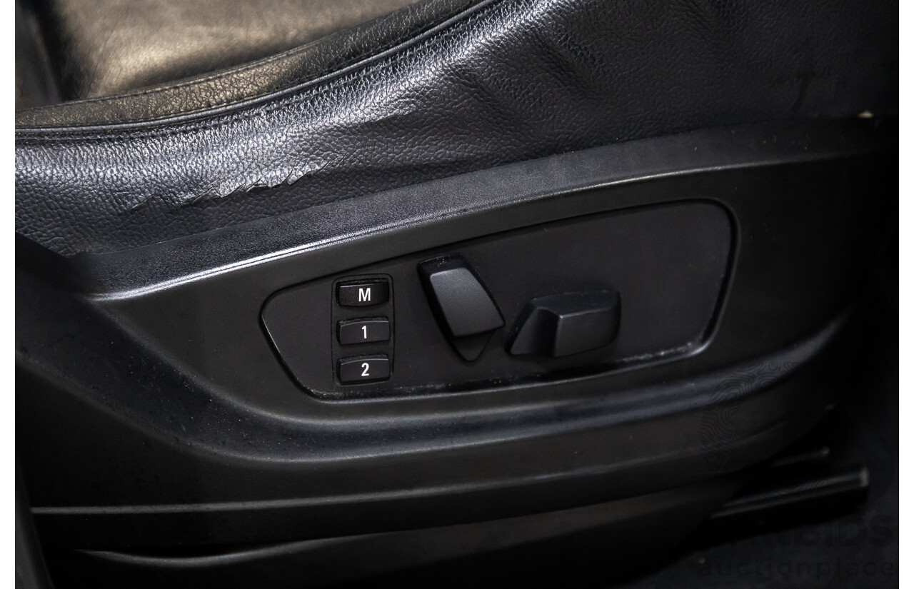 2/2013 BMW X5 Xdrive 30d M Sport E70 MY12 UPGRADE 4d Wagon Carbon Black Metallic Turbo Diesel 3.0L