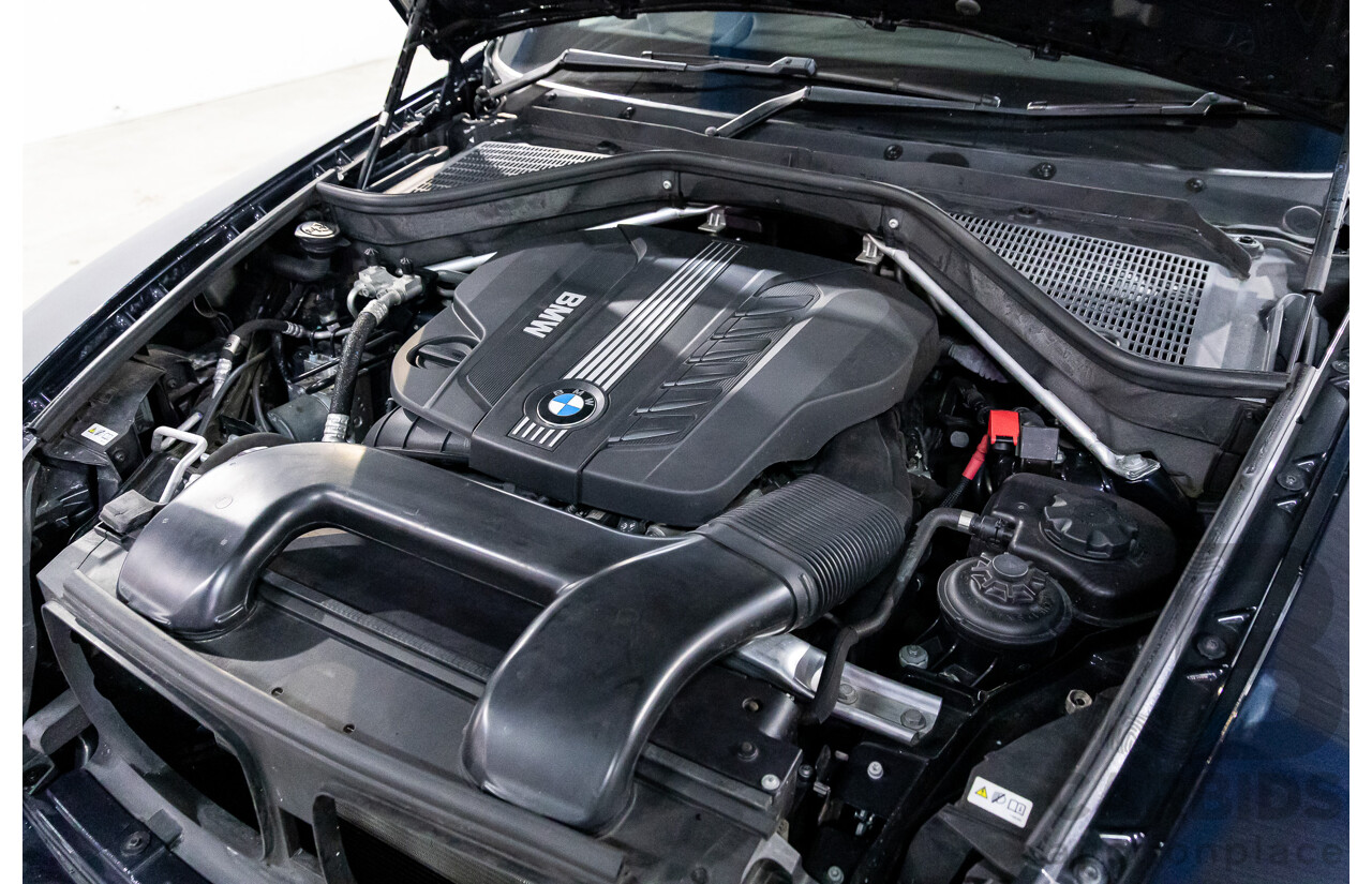 2/2013 BMW X5 Xdrive 30d M Sport E70 MY12 UPGRADE 4d Wagon Carbon Black Metallic Turbo Diesel 3.0L