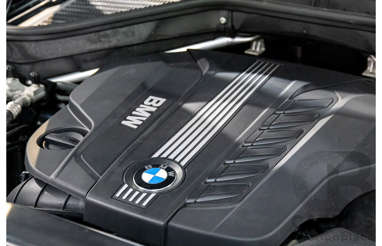 2/2013 BMW X5 Xdrive 30d M Sport E70 MY12 UPGRADE 4d Wagon Carbon Black Metallic Turbo Diesel 3.0L