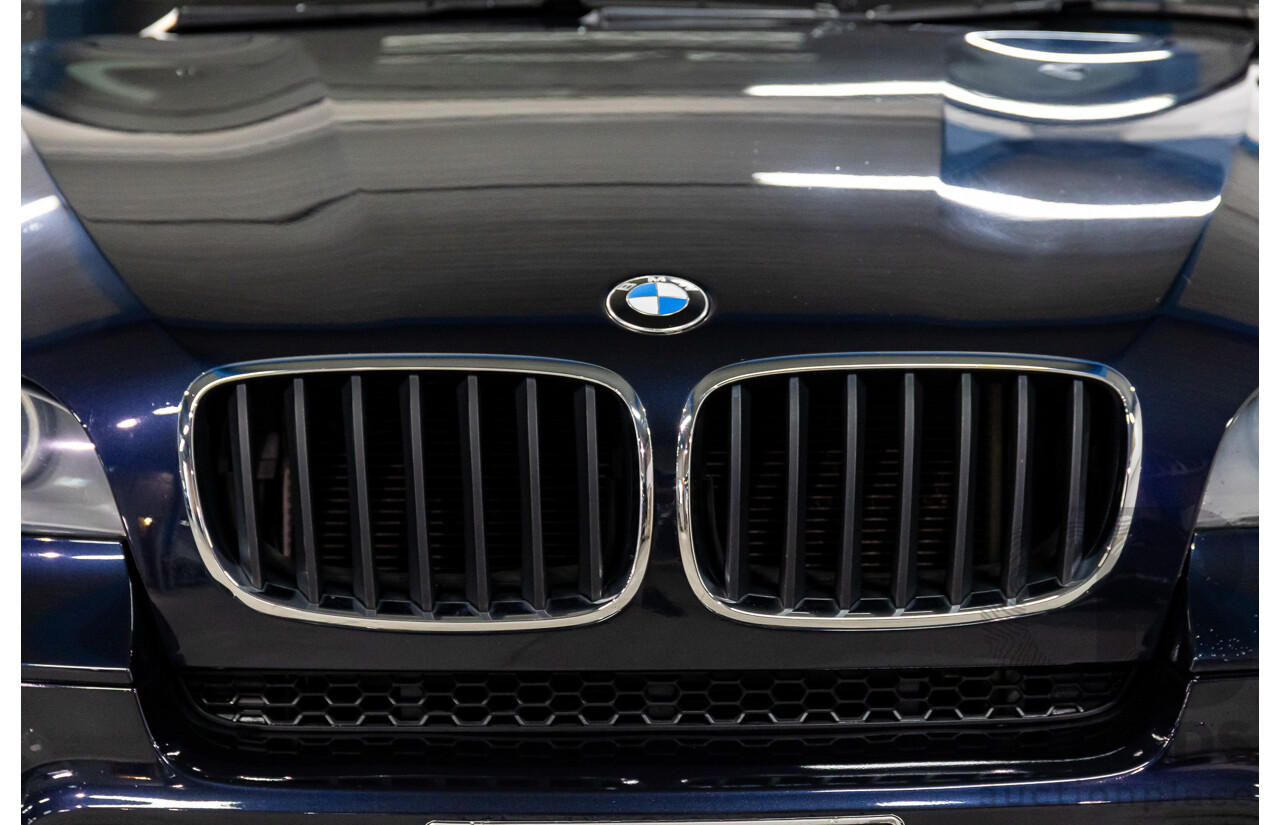 2/2013 BMW X5 Xdrive 30d M Sport E70 MY12 UPGRADE 4d Wagon Carbon Black Metallic Turbo Diesel 3.0L