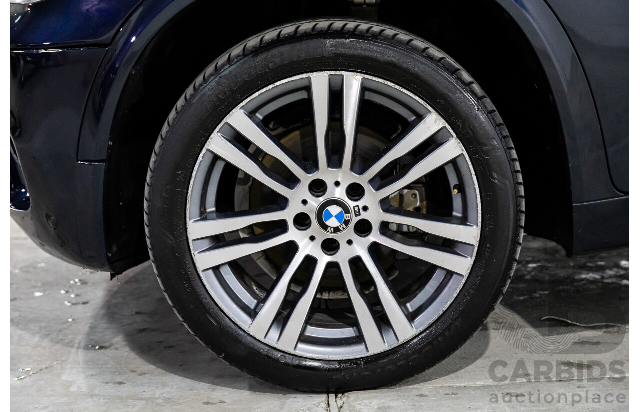2/2013 BMW X5 Xdrive 30d M Sport E70 MY12 UPGRADE 4d Wagon Carbon Black Metallic Turbo Diesel 3.0L