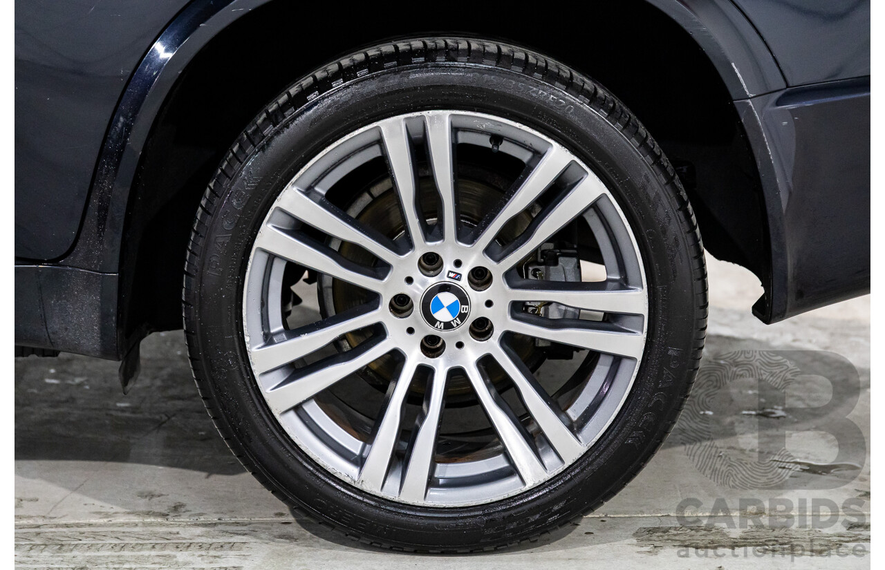 2/2013 BMW X5 Xdrive 30d M Sport E70 MY12 UPGRADE 4d Wagon Carbon Black Metallic Turbo Diesel 3.0L