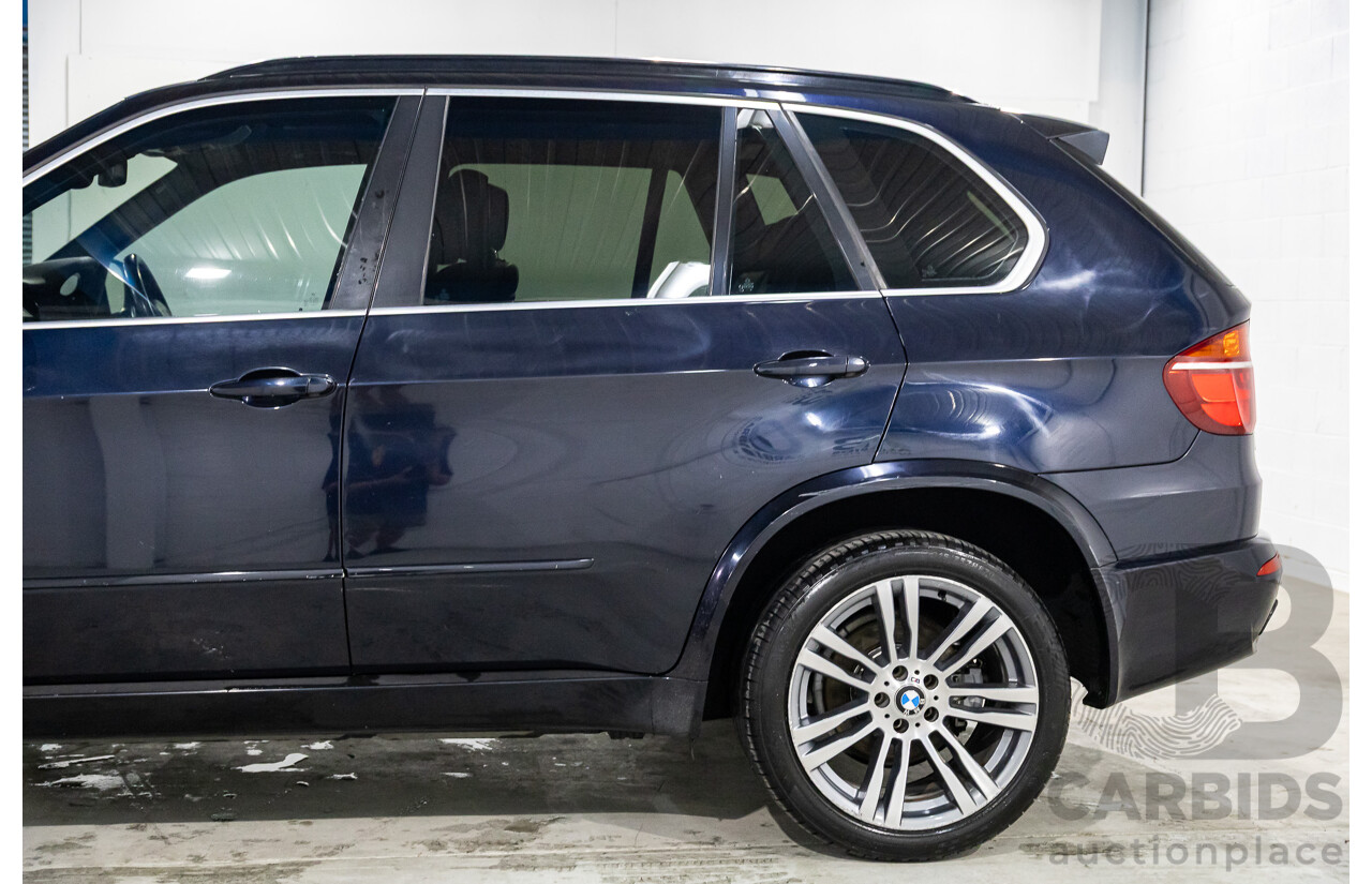 2/2013 BMW X5 Xdrive 30d M Sport E70 MY12 UPGRADE 4d Wagon Carbon Black Metallic Turbo Diesel 3.0L