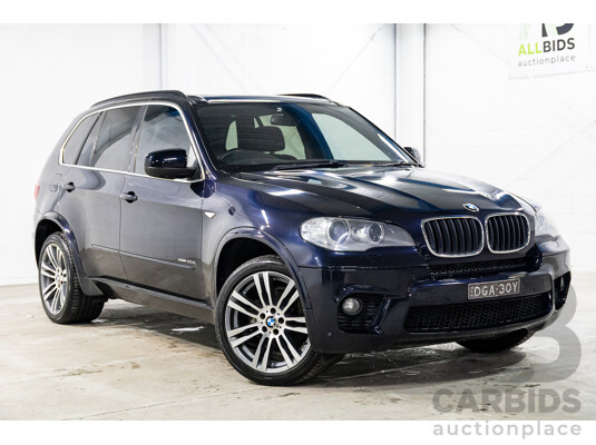 2/2013 BMW X5 Xdrive 30d M Sport E70 MY12 UPGRADE 4d Wagon Carbon Black Metallic Turbo Diesel 3.0L