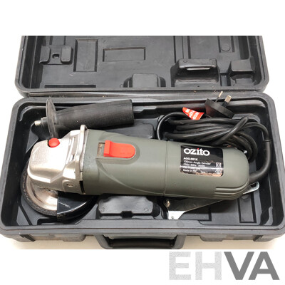 Ozito 850 Watt 100mm Angle Grinder Kit