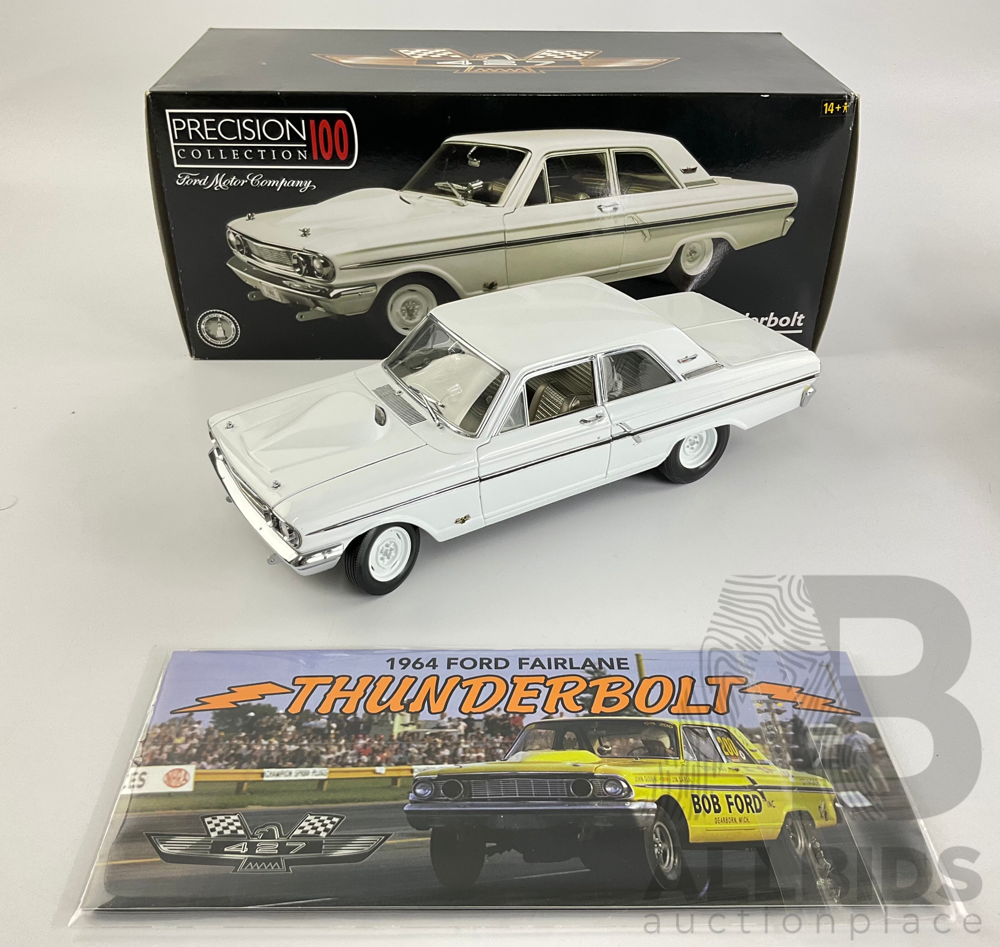 1964 Ford Fairlane Thunderbolt ミニカー 52657-84a.jpeg