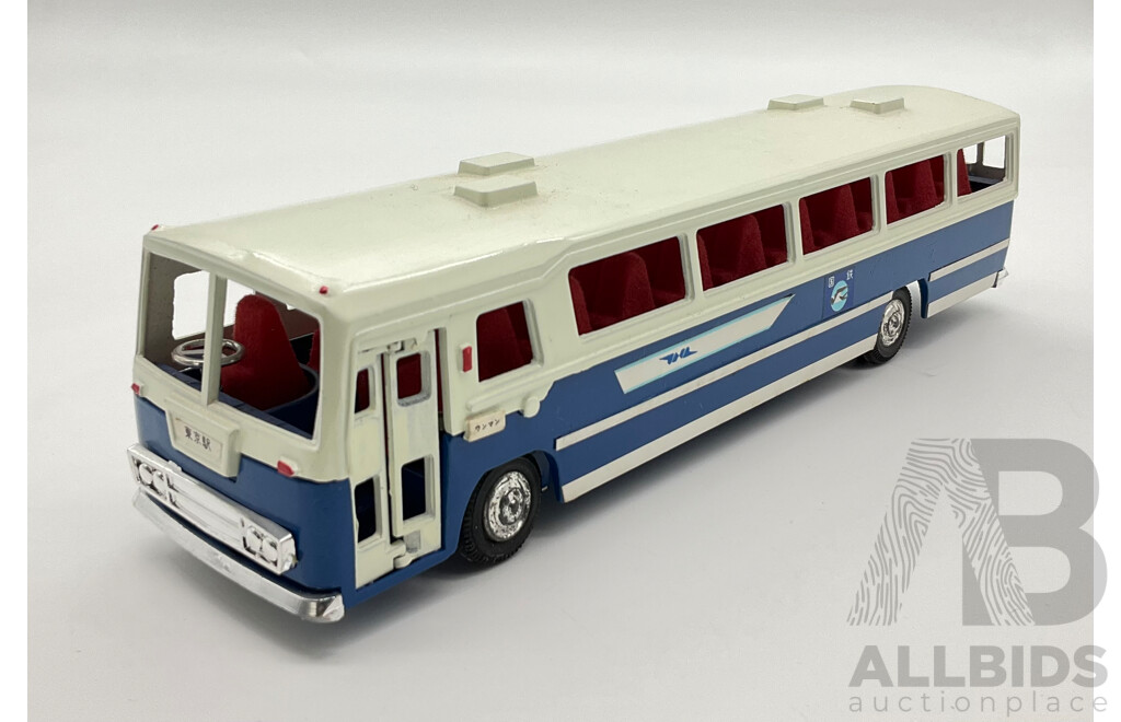Vintage Yonezawa Toys Diecast Mitsubishi Fuso Bus