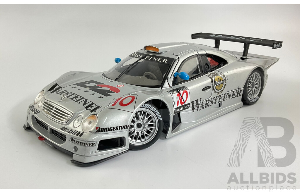 Maisto GT Racing Diecast Mercedes CLK-GTR, 1:18 Scale