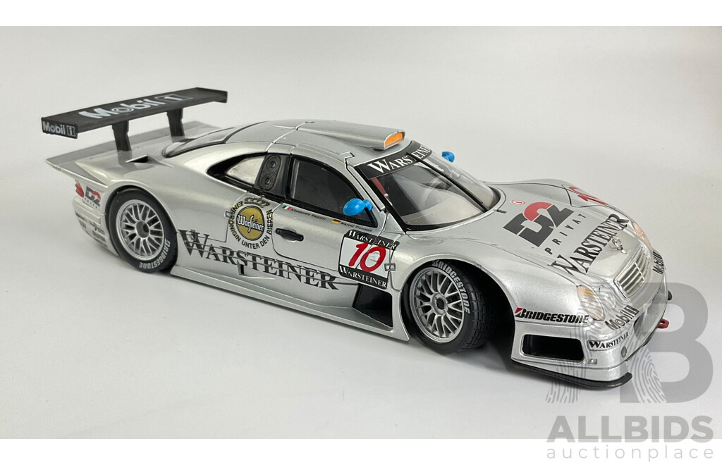 Maisto GT Racing Diecast Mercedes CLK-GTR, 1:18 Scale