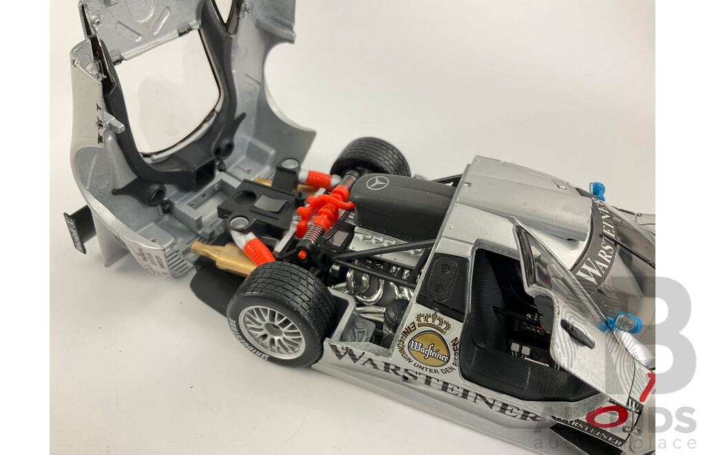 Maisto GT Racing Diecast Mercedes CLK-GTR, 1:18 Scale
