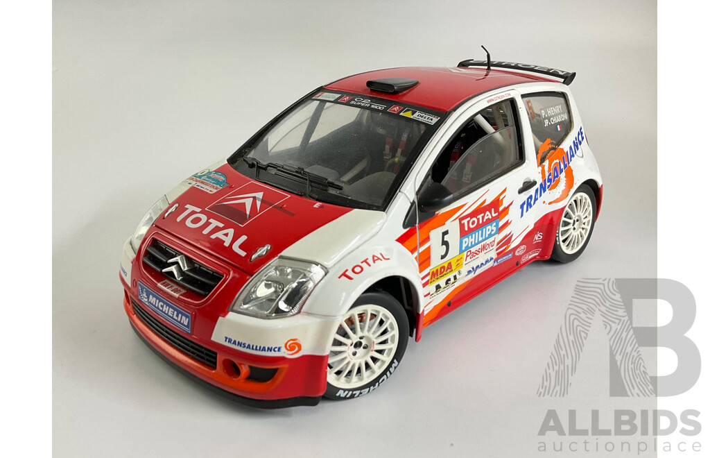 Solido Diecast Citroen C2 Super 1600, 1:18 Scale