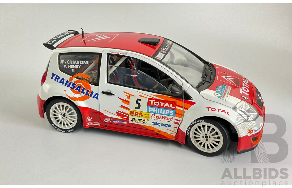 Solido Diecast Citroen C2 Super 1600, 1:18 Scale