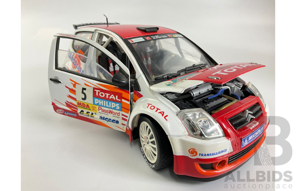 Solido Diecast Citroen C2 Super 1600, 1:18 Scale