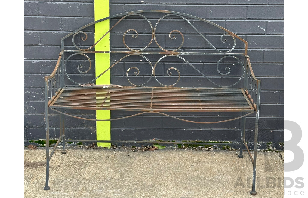 Cast Alloy Garden Bench