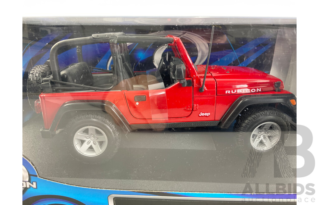 Boxed Maisto Special Edition Jeep Wrangler Rubicon 1:18 Scale