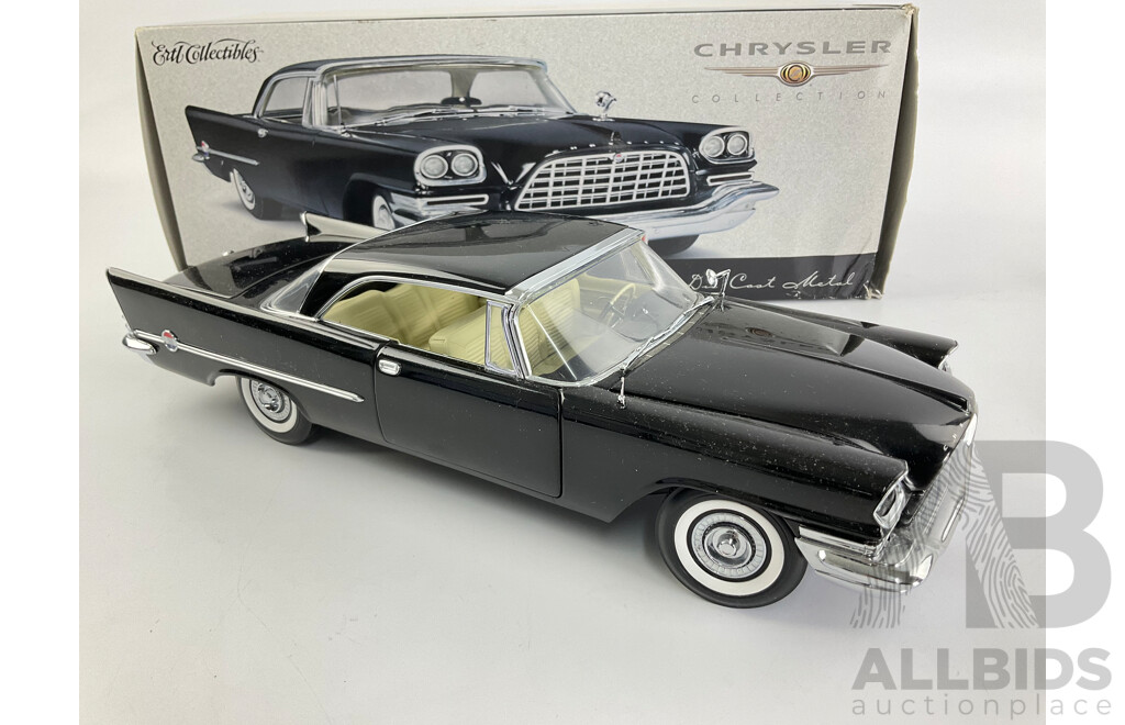 Boxed Ertl Chrysler Collection Diecast 1957 Chrysler 300 C 1:18 Scale