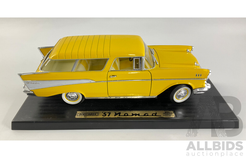 Matchbox Special Edition Diecast 1957 Chevrolet Nomad, 1:18 Scale