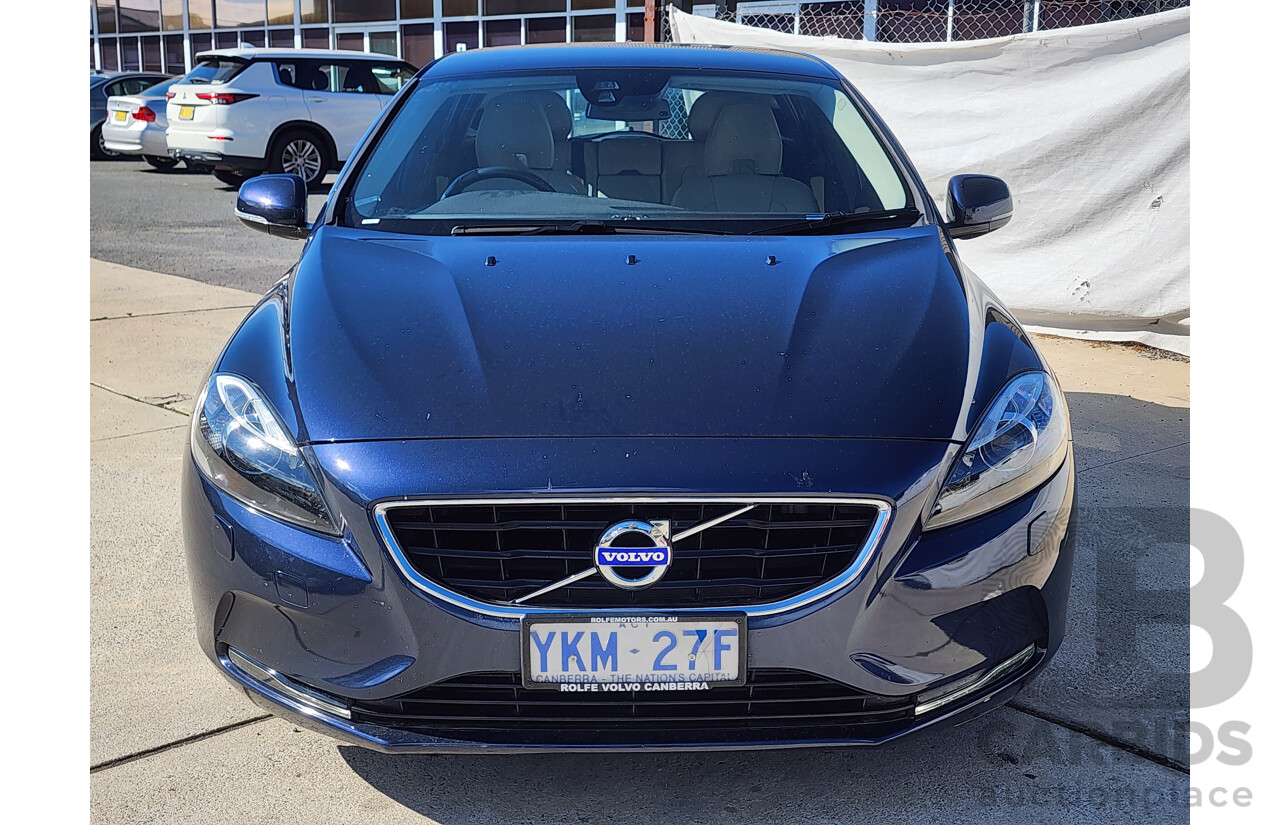 1/2015 Volvo V40 D4 Luxury M MY14 5d Hatchback Blue 2.0L