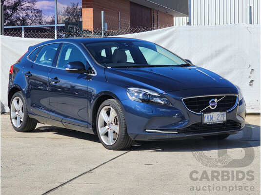 1/2015 Volvo V40 D4 Luxury M MY14 5d Hatchback Blue 2.0L