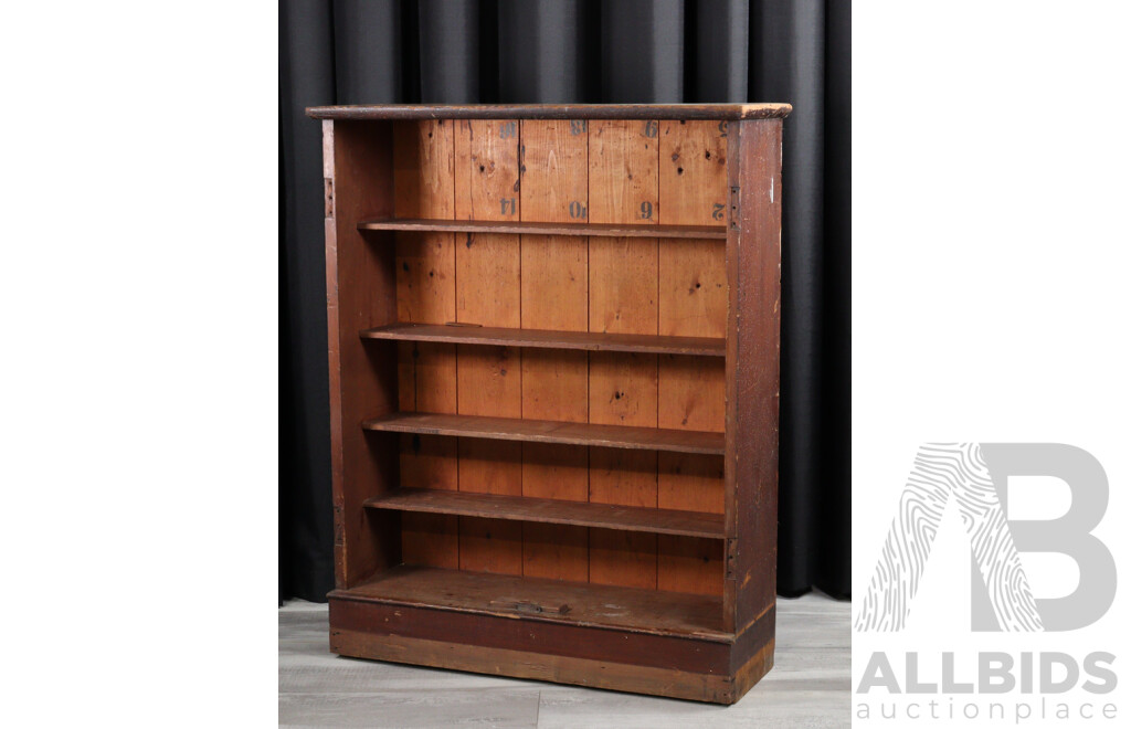 Rustic Open Shelves
