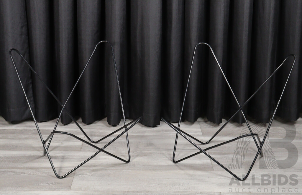 Pair of Original Childrens Butterfly Chair Frames