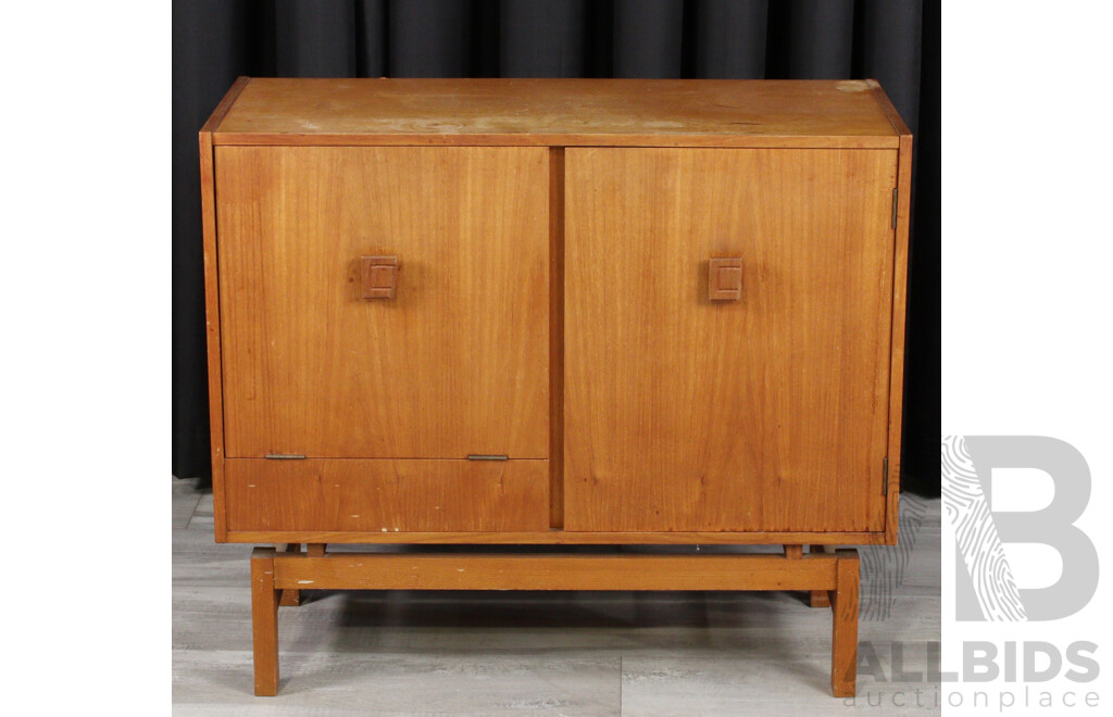Small Teak Drinks Cabinet by Parker Furniture