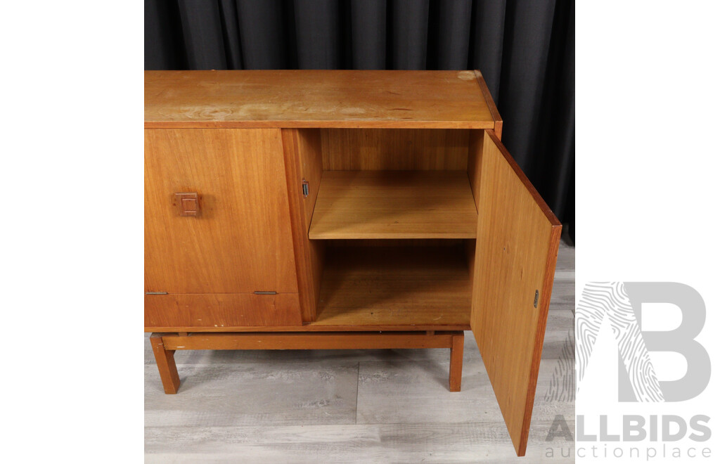 Small Teak Drinks Cabinet by Parker Furniture