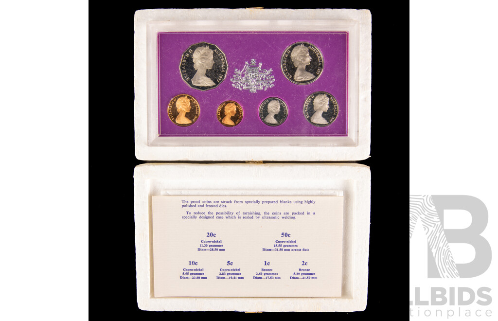 Australian RAM 1977 Silver Jubilee Commemorative Six Proof Coin Set