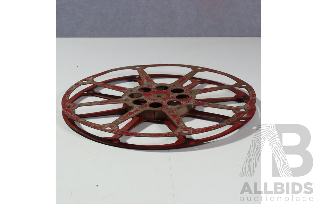 Vintage Metal Film Reel