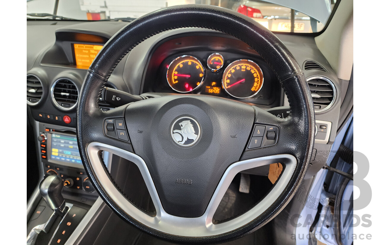 5/2015 Holden Captiva 5 LTZ (awd) CG MY15 4d Wagon Blue 2.2L