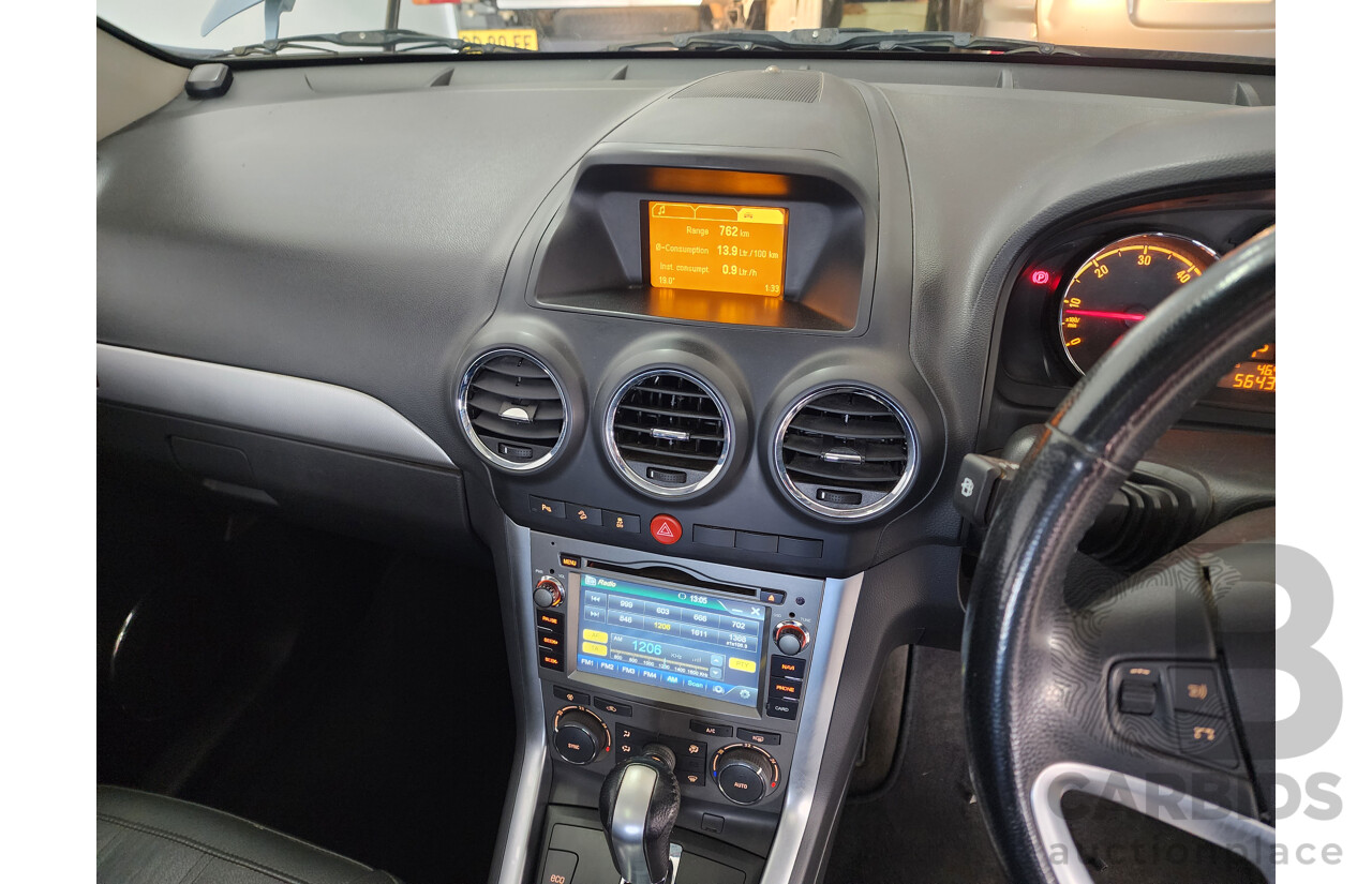 5/2015 Holden Captiva 5 LTZ (awd) CG MY15 4d Wagon Blue 2.2L