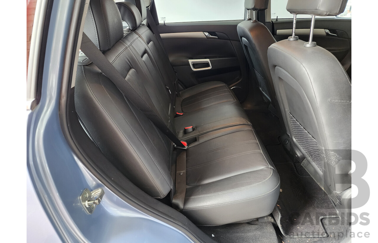 5/2015 Holden Captiva 5 LTZ (awd) CG MY15 4d Wagon Blue 2.2L