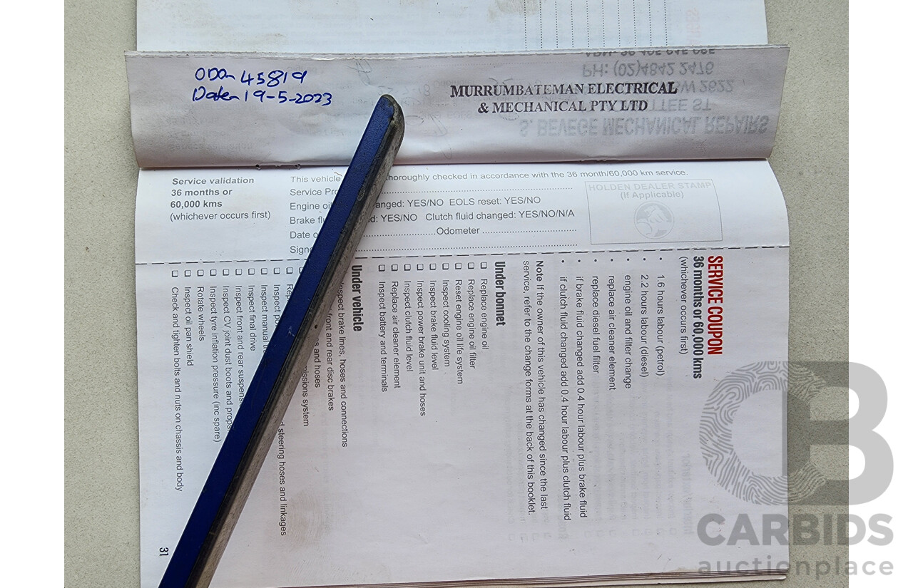 5/2015 Holden Captiva 5 LTZ (awd) CG MY15 4d Wagon Blue 2.2L