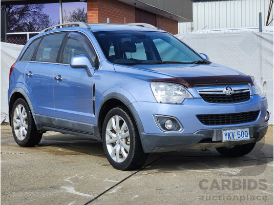 5/2015 Holden Captiva 5 LTZ (awd) CG MY15 4d Wagon Blue 2.2L