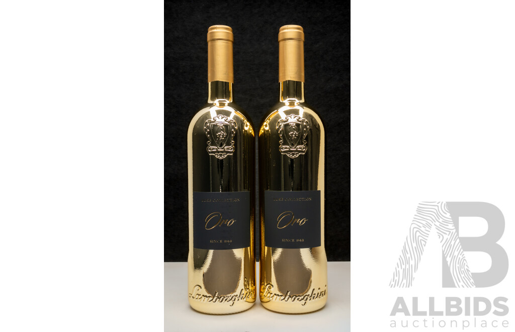 Lamborghini Luxe Oro Merlot Sangiovese 2016 750ml - Lot of 2 Bottles - Total RRP $398