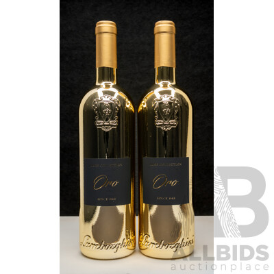 Lamborghini Luxe Oro Merlot Sangiovese 2016 750ml - Lot of 2 Bottles - Total RRP $398