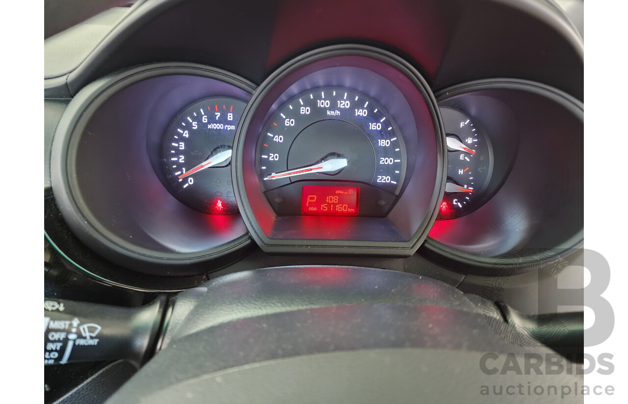 7/2016 Kia RIO S UB MY16 3d Hatchback Brown 1.4L