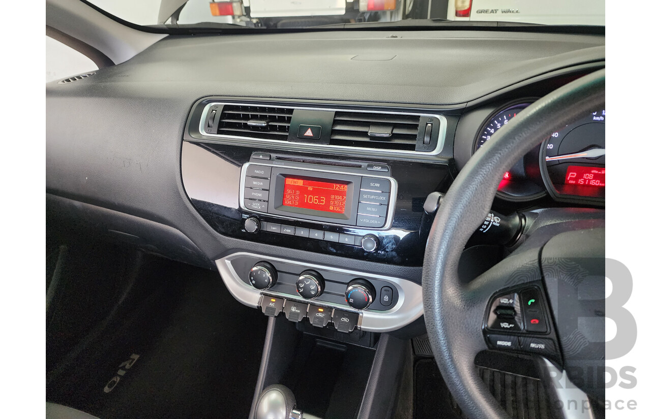 7/2016 Kia RIO S UB MY16 3d Hatchback Brown 1.4L
