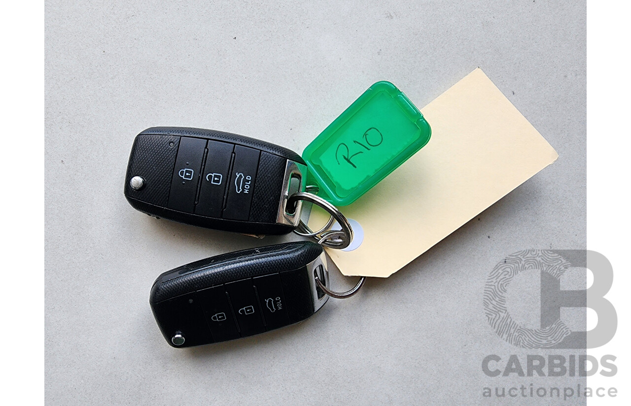 7/2016 Kia RIO S UB MY16 3d Hatchback Brown 1.4L
