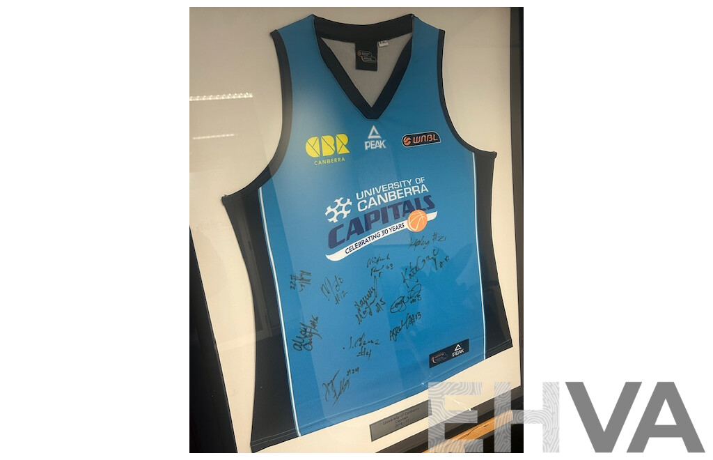 L41 - Signed University of Canberra Capitals 2016 - 2017 Season
